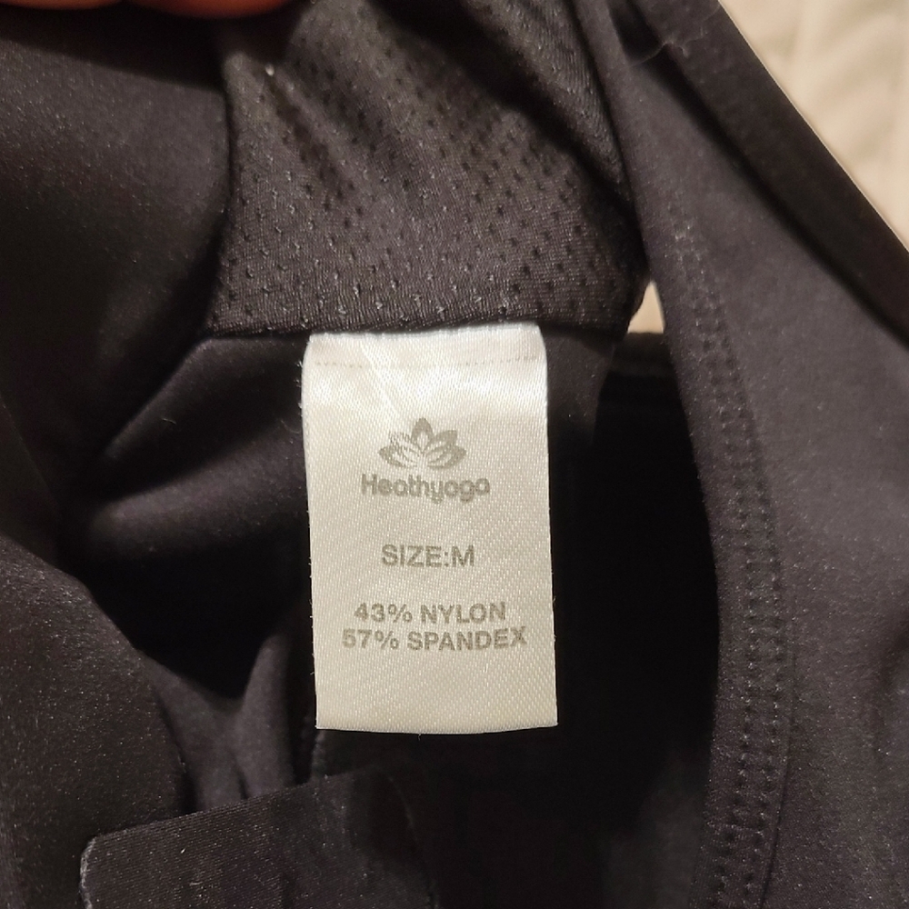 Heathyoga Black Leggings